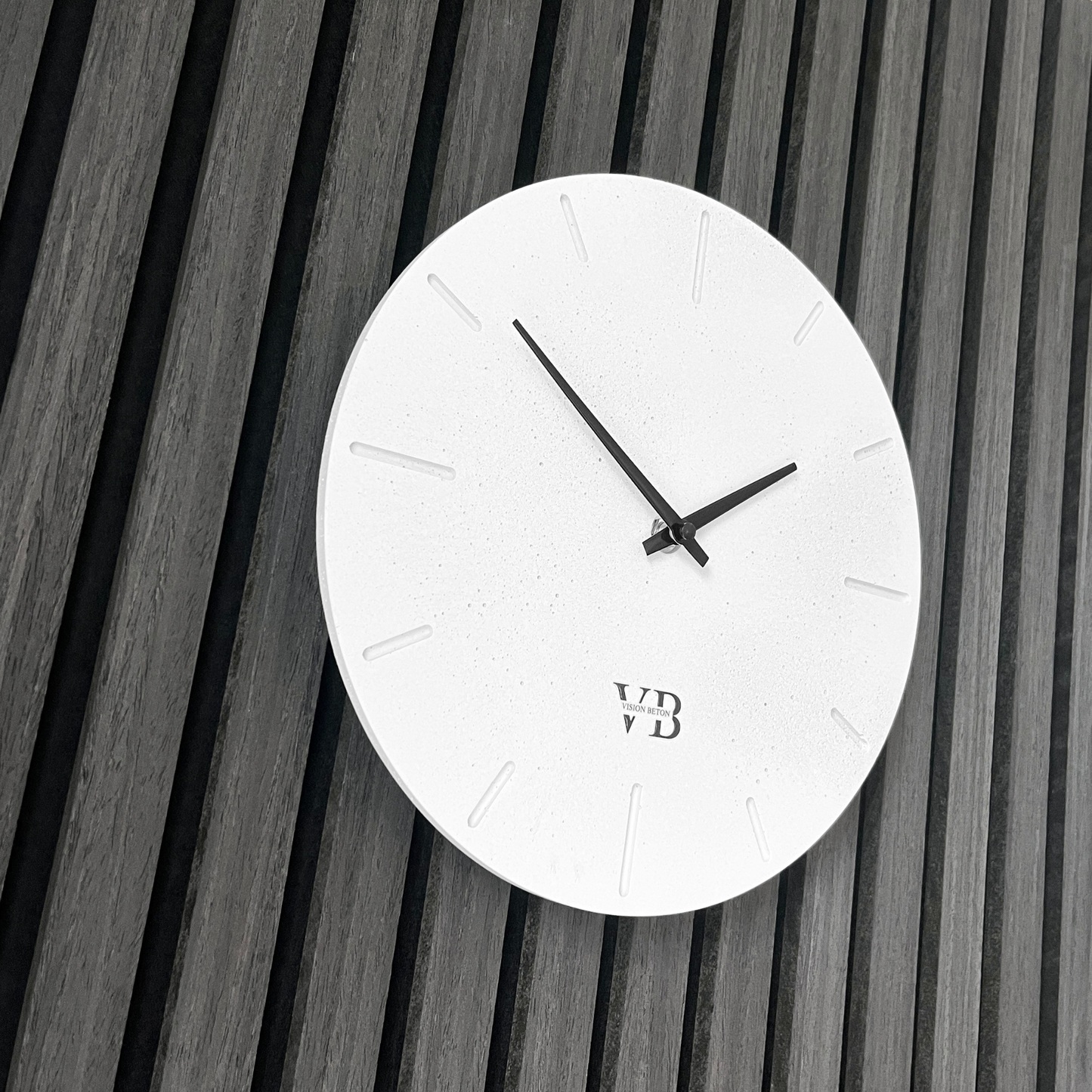 Beton-Wanduhr Rustikal