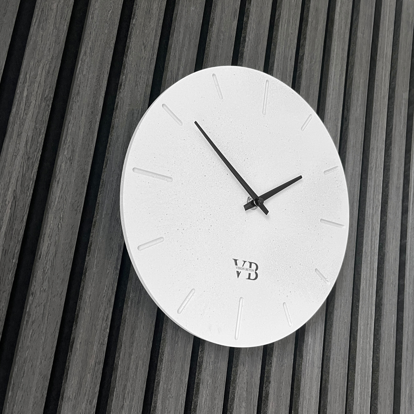 Beton-Wanduhr Rustikal