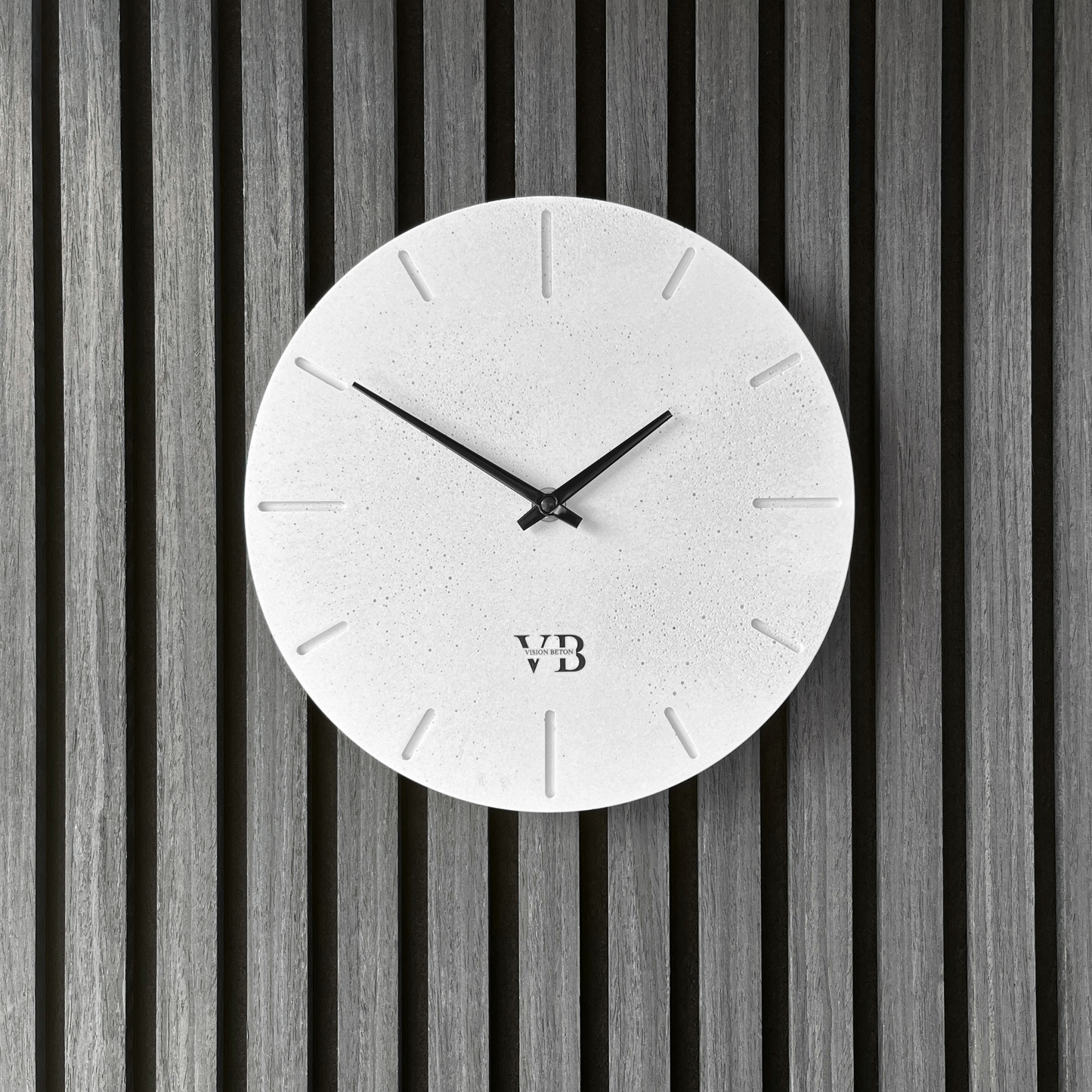 Beton-Wanduhr Rustikal